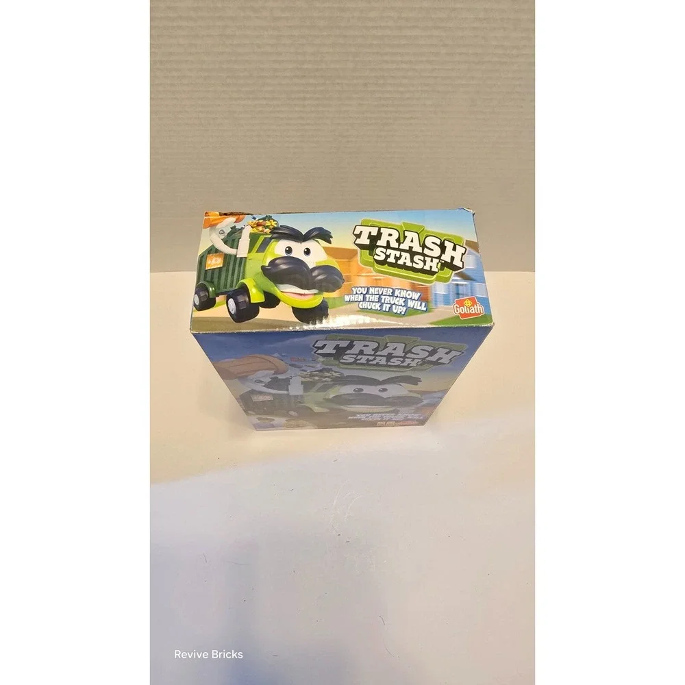 Trash Stash - Fill‎ Trashcan Watch It Dump Into Garbage Truck Kid's Game 4+ New